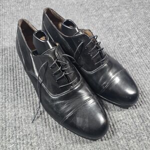 Bragano Cole Haan‎ Shoes Mens Size 12 Black Oxford Cap Toe Italian Leather Dress